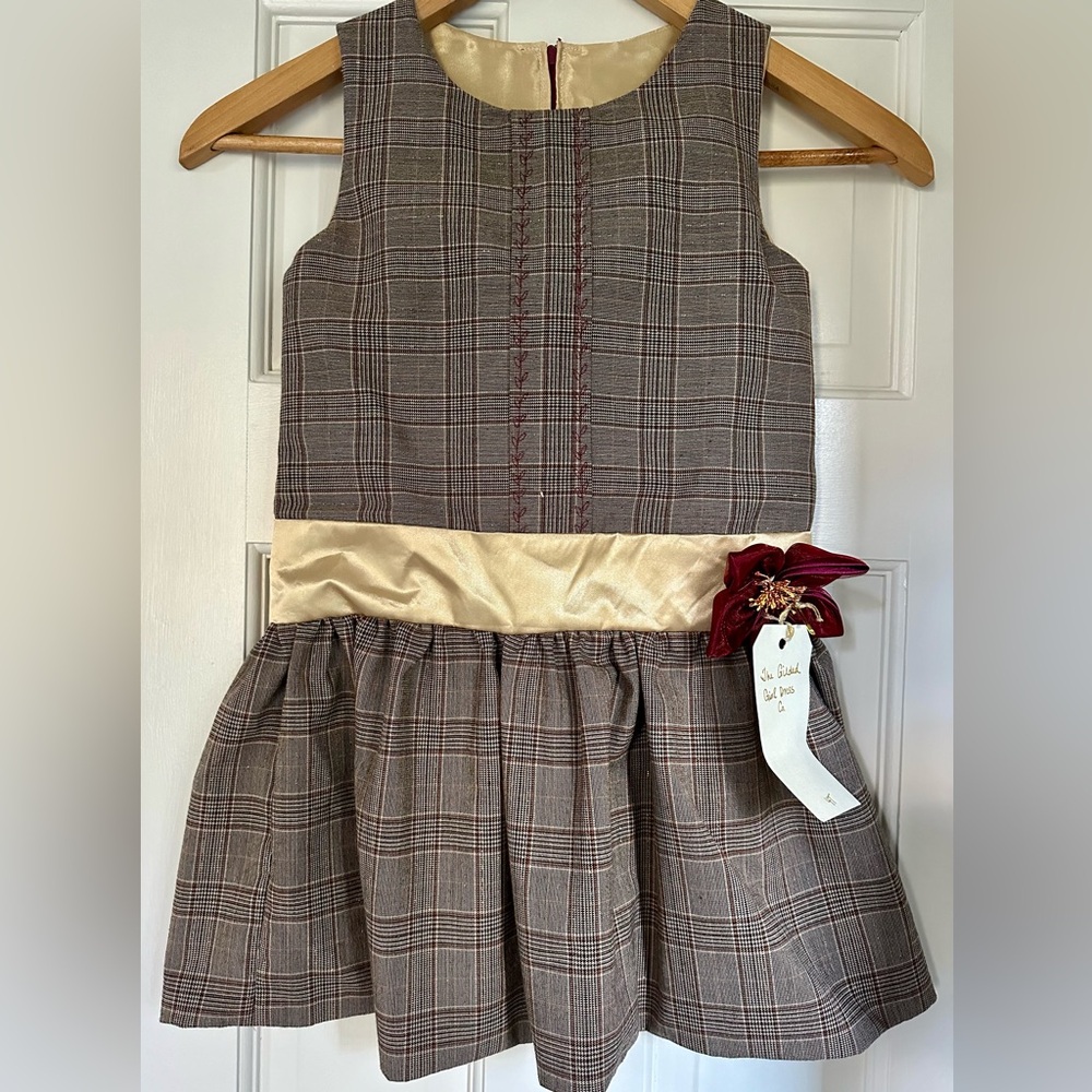 Thanksgiving/Fall Dress Size 4T NWT